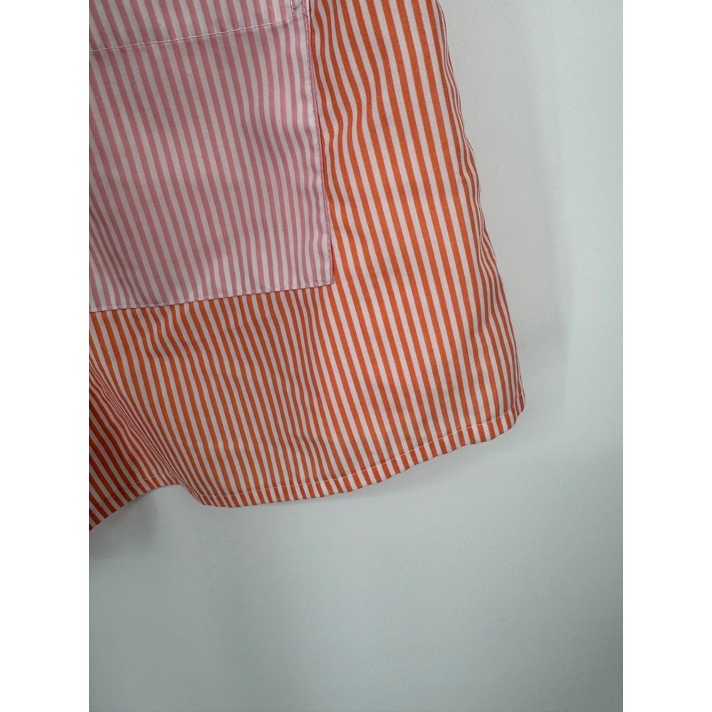 NWT Peepermayo Shorts Women's 4 Red White Striped 100% Cotton Drawstring Classic - Picture 5 of 12